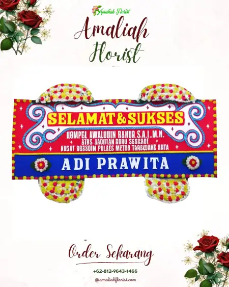 Papan Bunga Ucapan Selamat Ngembe